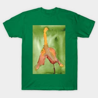 The Harmony of Body and Mind, Gate Pose in Yoga T-Shirt